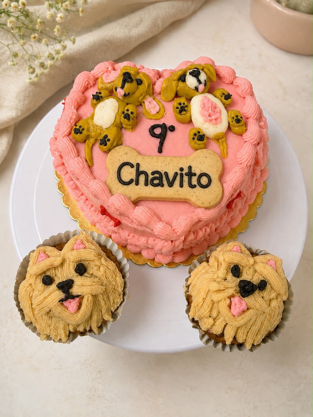 Pastel Corazón Chavito